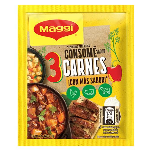 MAGGI® Consomé 3 carnes Recetas Nestlé